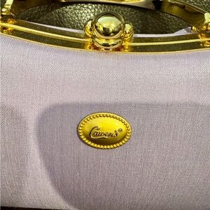 Elegant Purple Clutch Bag